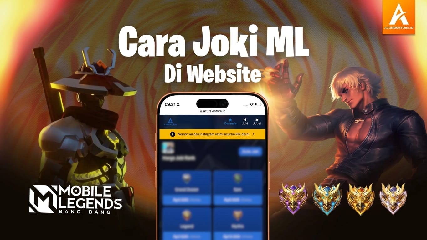 Cara Joki ML di Website