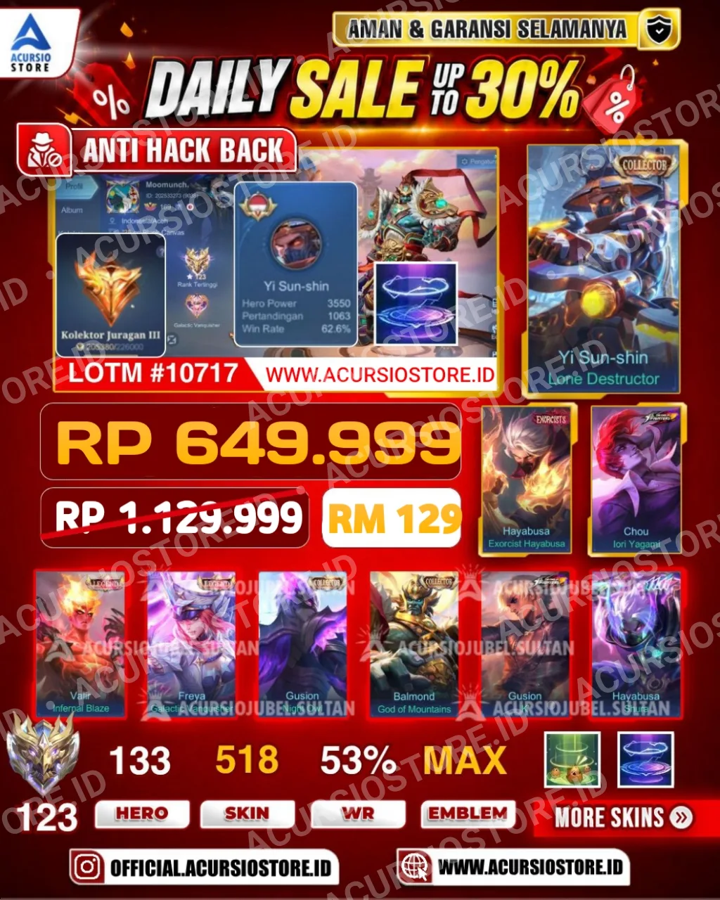 YSS COLLECTOR