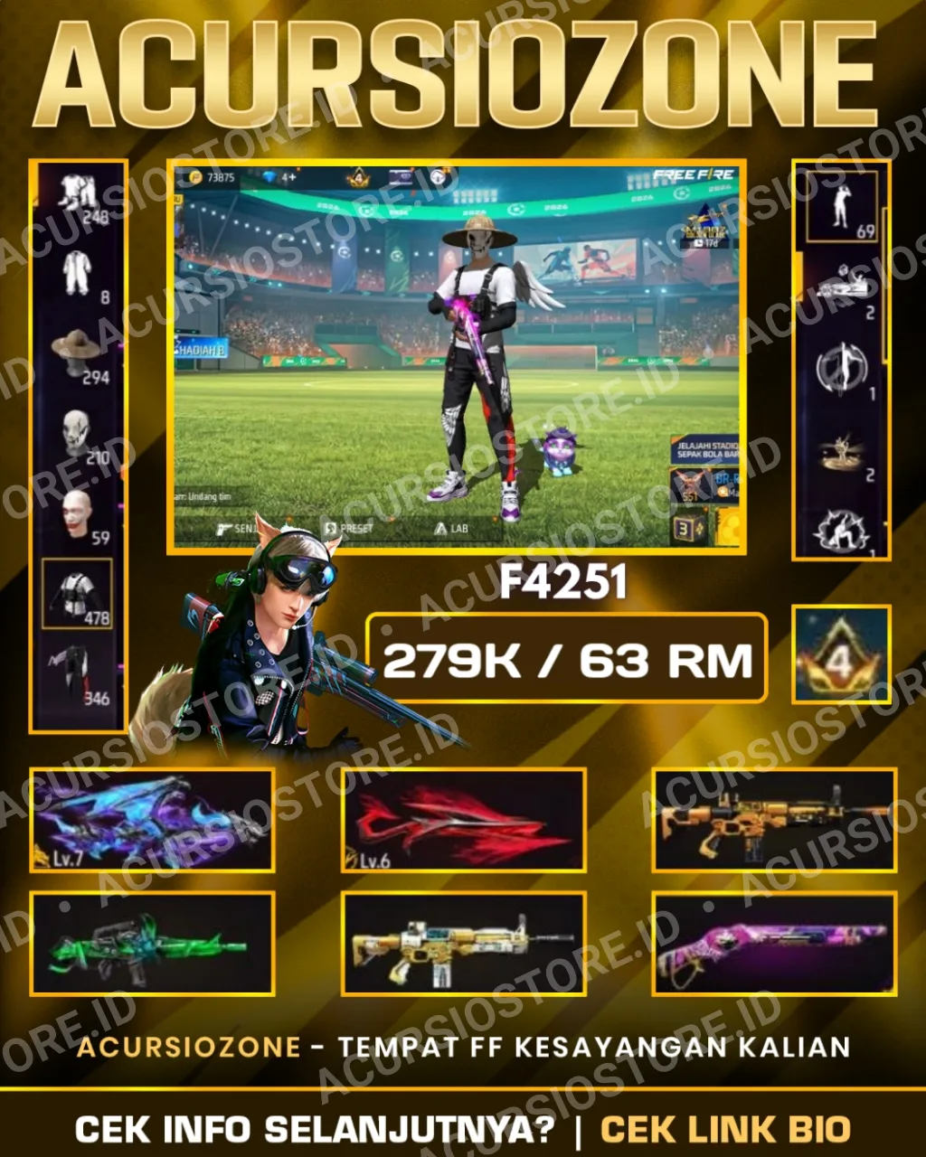 SG REAPER X AK47 EVO MAX FT TAS SAYAP