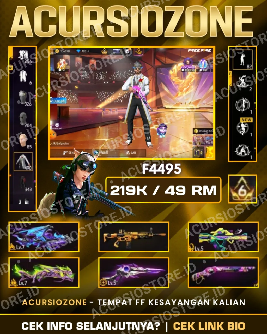 2 EVO GUN FT SG REAPER