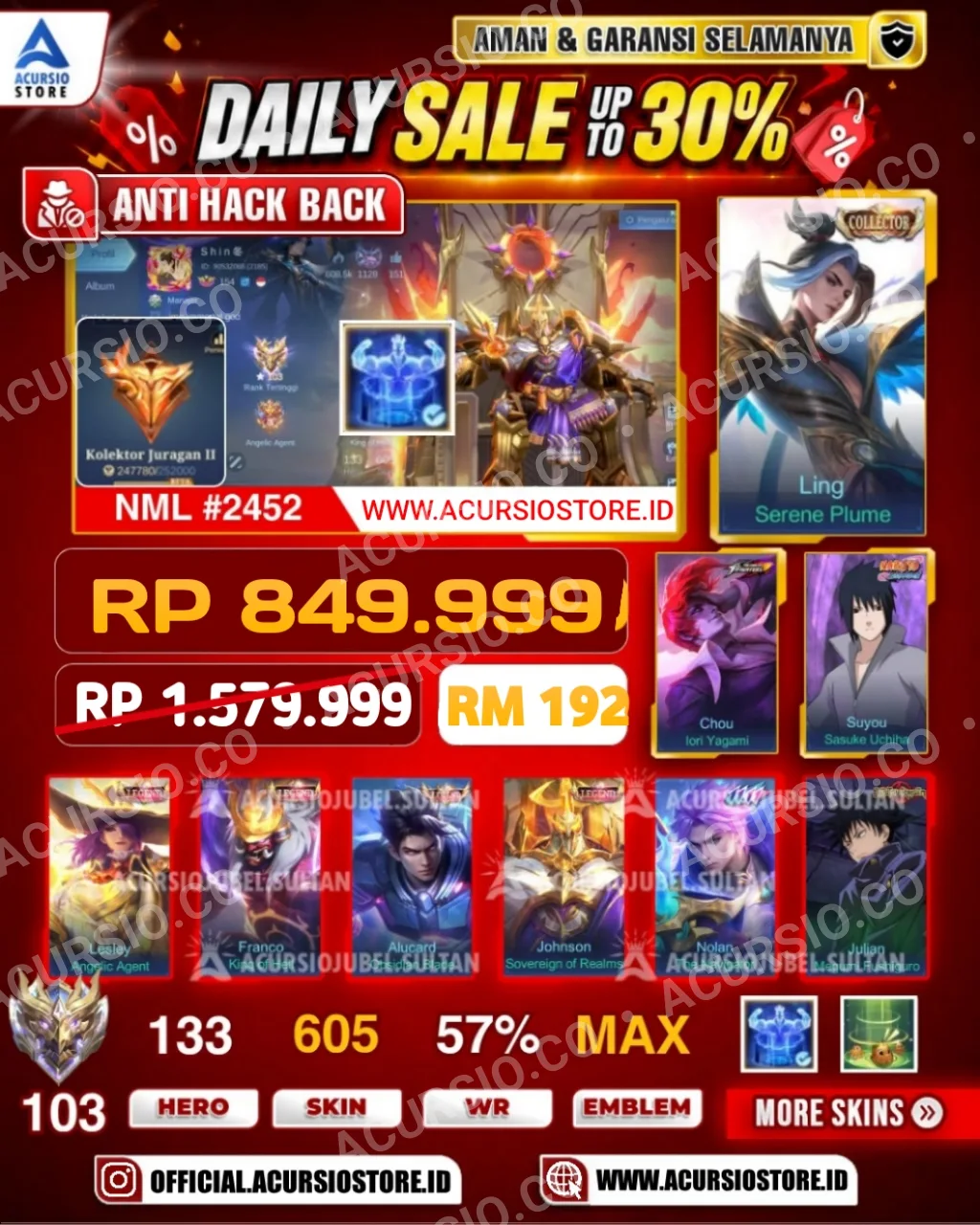 LING COLLECTOR X KOF COU