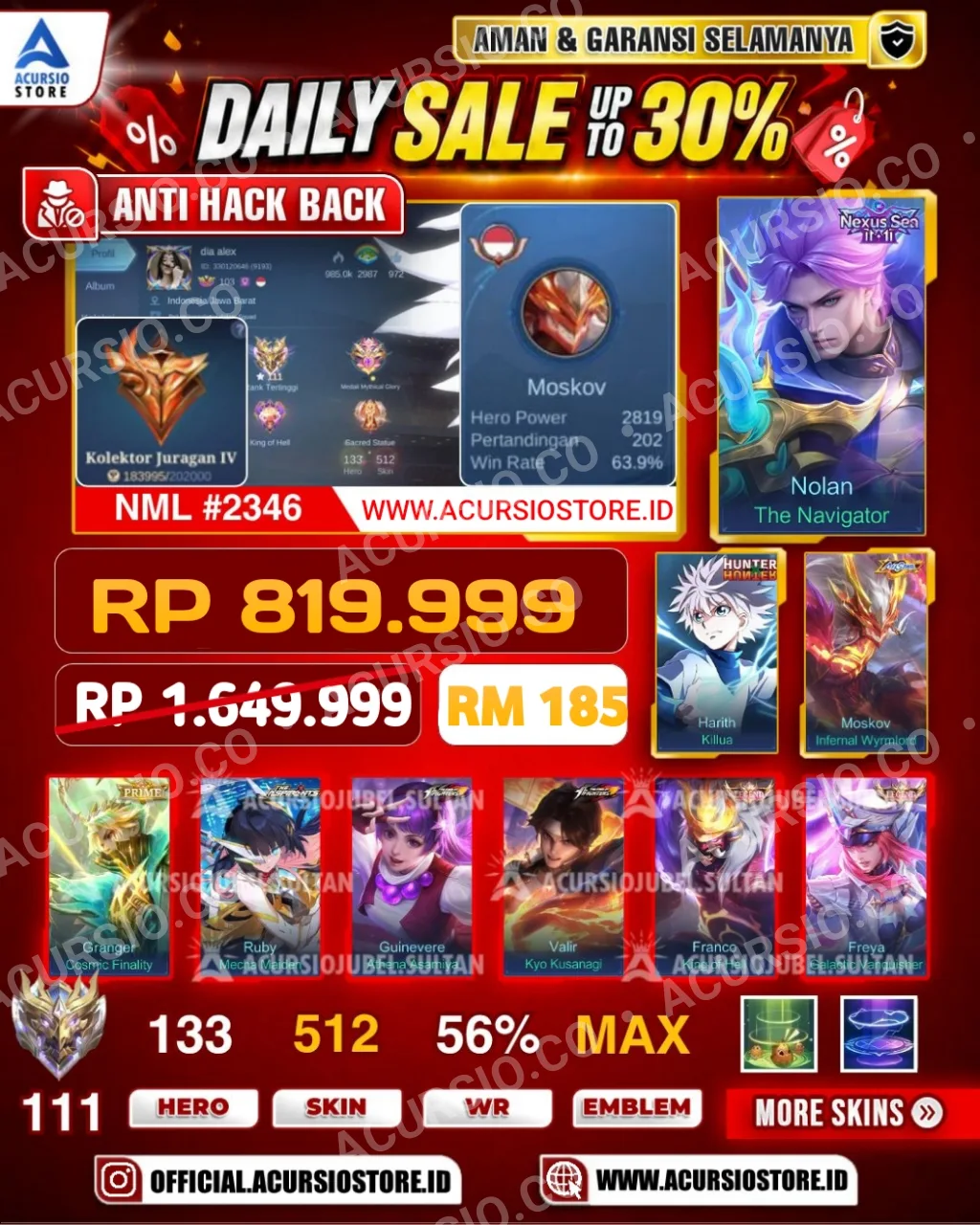 NOLAN 11.11 X HARITH HXH